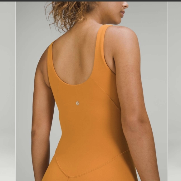 Lululemon Align Onesie 8" Autumn Orange - Picture 2 of 9